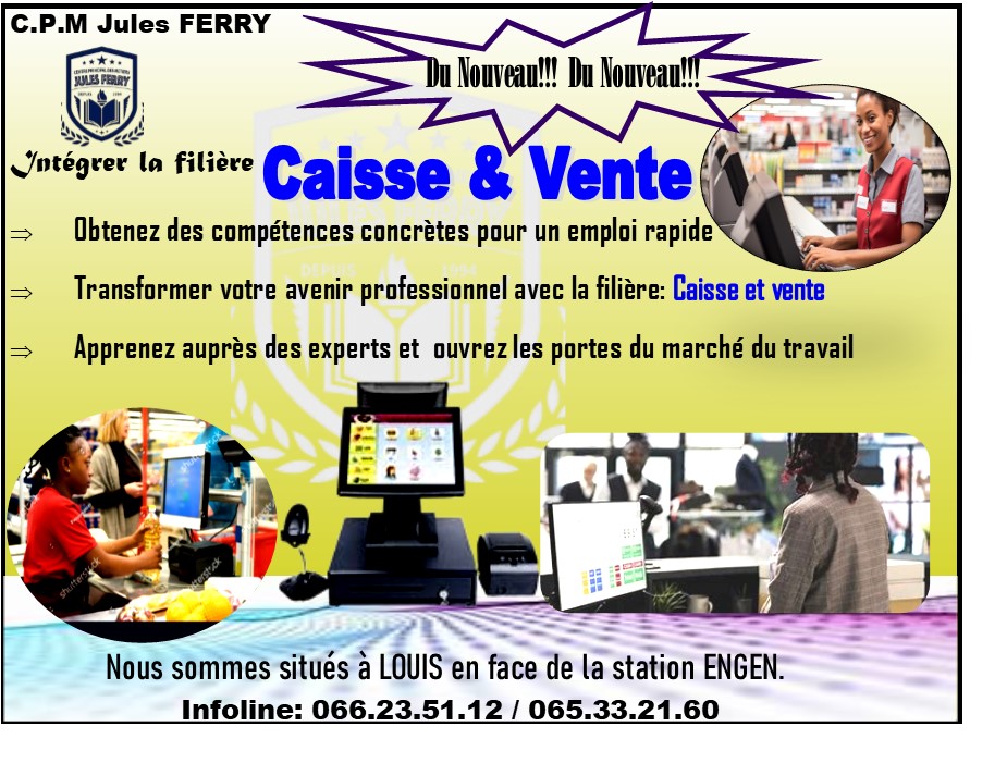 Caisse et vente
